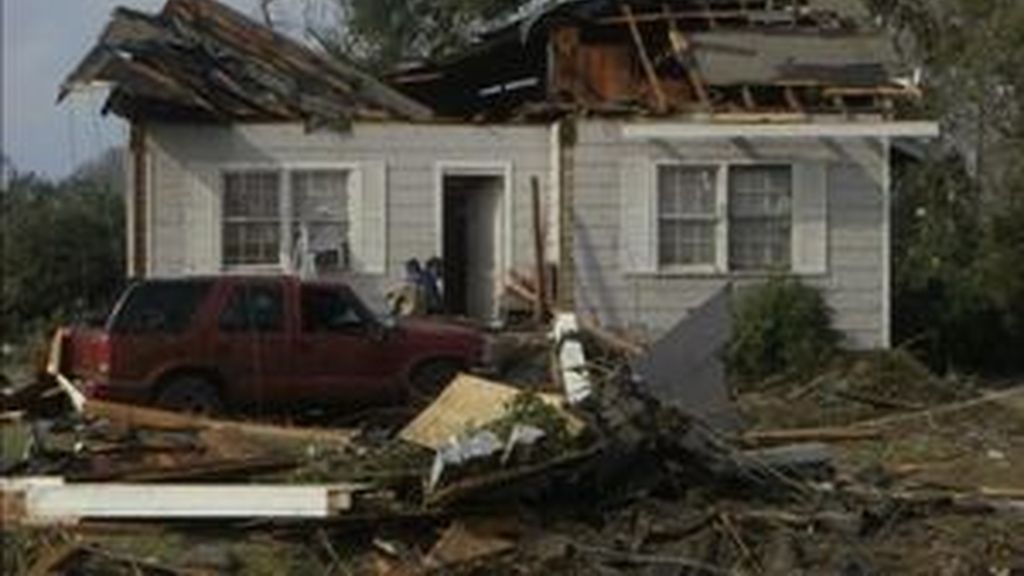 Un tornado arrasa el área de Hattiesburg, en el sur de Mississippi