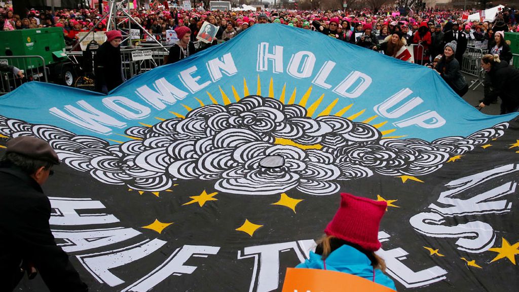 Más de medio millón de personas en la Marcha de Mujeres sobre Washington