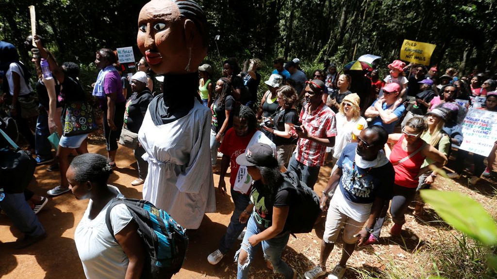 Marcha en Nairobi, Kenia