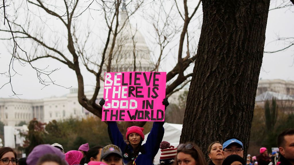 Más de medio millón de personas en la Marcha de Mujeres sobre Washington