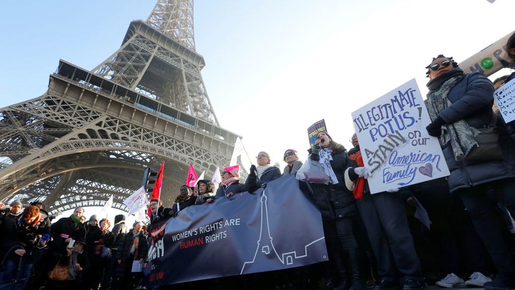 Marcha en París, Francia