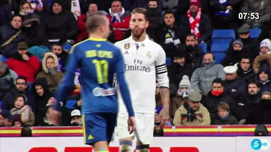 ¡Invención desde Barcelona! La acusación de Sergio Ramos de su 'no escupitajo' a Aspas