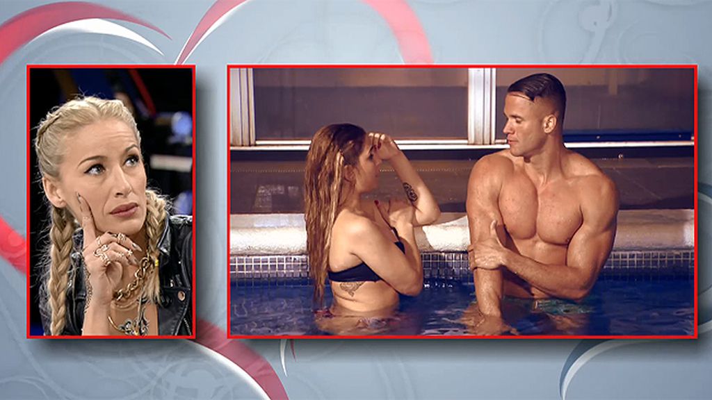 Un primer encuentro en la piscina del amor