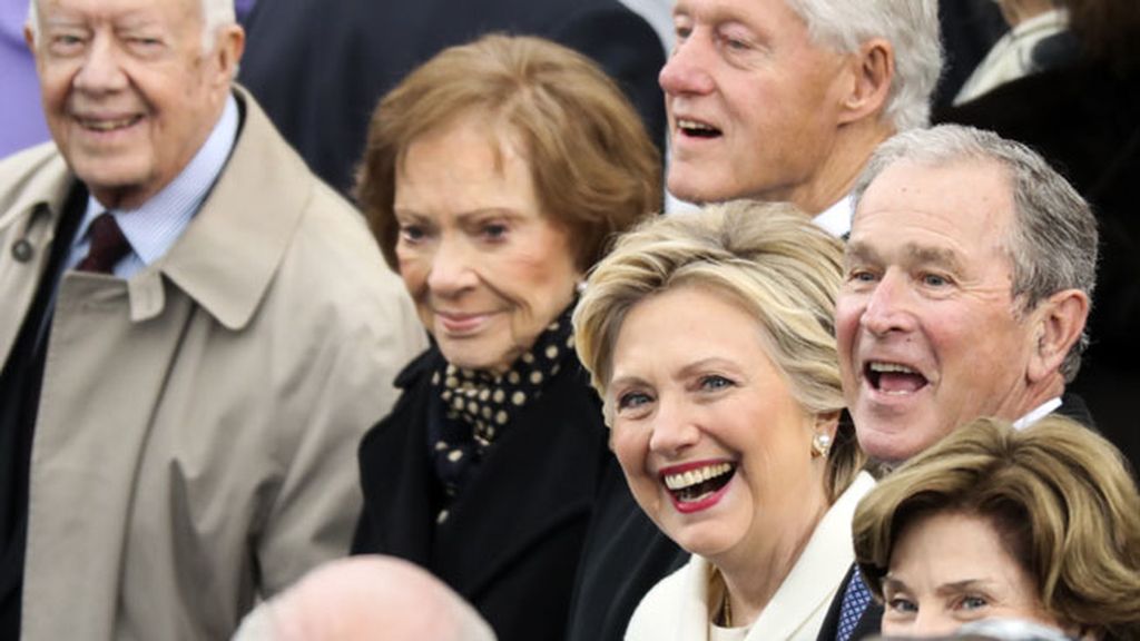 Han estado todos sus hijos y muchos rostros republicanos y demócratas