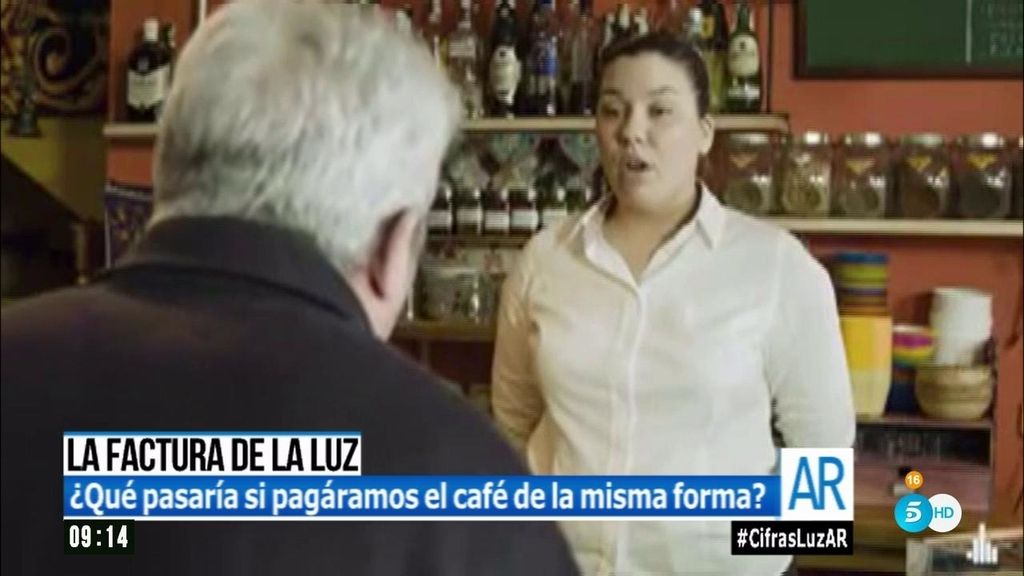 ¿Qué pasaría si pagáramos el café de la misma forma que la electricidad?