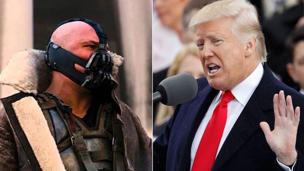 Donald Trump copia una frase a Bane, el enemigo de Batman