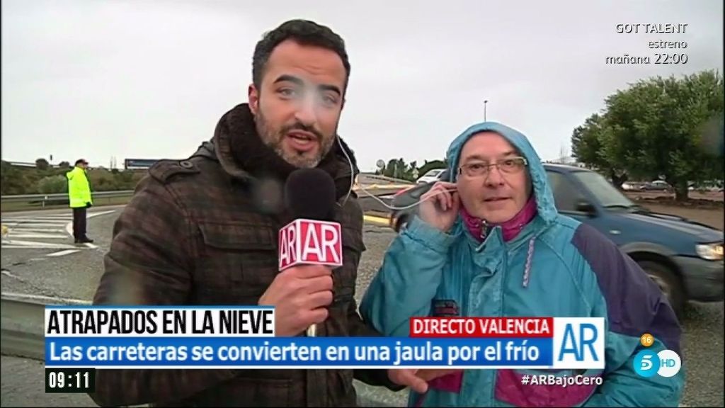 Javier, atrapado en Valencia: "Lo que pasa en España, no pasa en el resto de Europa"