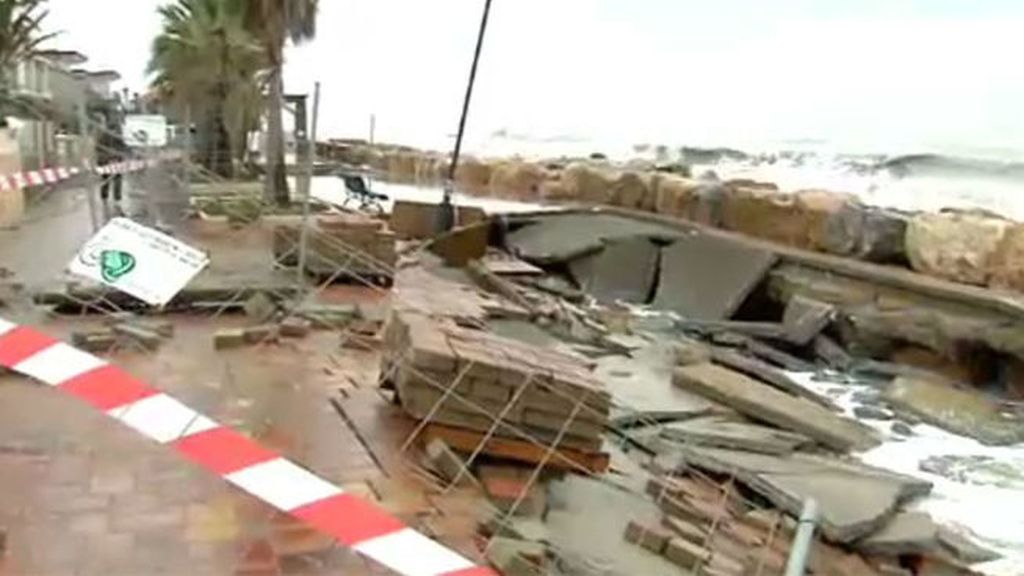 La Comunidad Valenciana, la más afectada por los destrozos del temporal