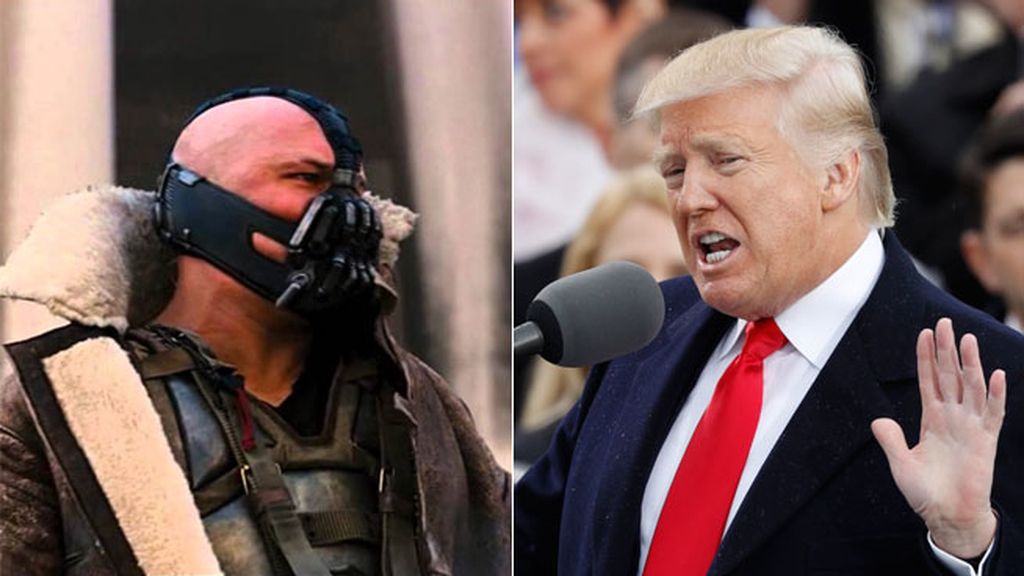 Donald Trump copia una frase a Bane, el enemigo de Batman