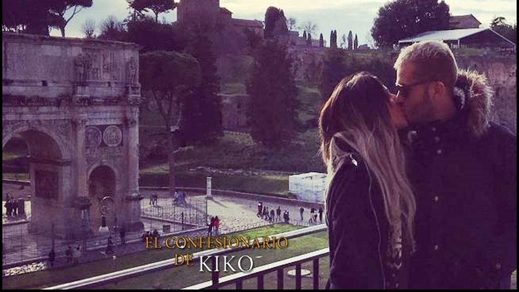 La pareja ha disfrutado de su amor en la capital italiana