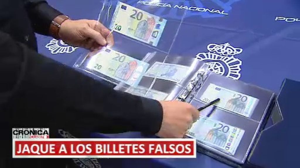 Jaque a los billetes falsos: en 'Crónica Cuatro' aprendemos a distinguirlos