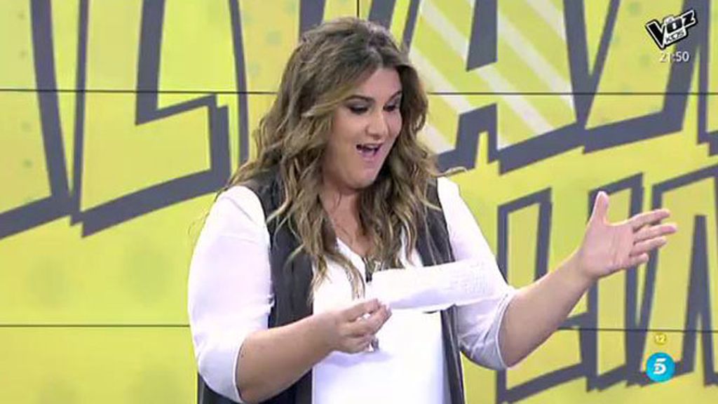 Carlota: "Estoy inquieta pero espero hacerlo muy bien, la cúpula confía en mí"
