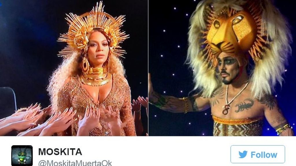 #HoyEnLaRed: el triunfador de la gala de los Grammy fue el vestido de Beyoncé