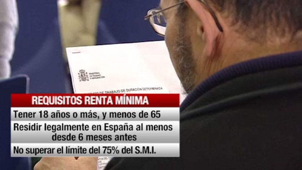 El Congreso autoriza empezar a tramitar una ayuda permanente para parados de 426 euros