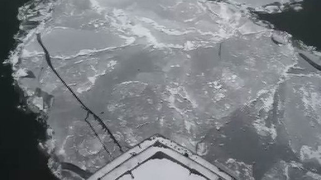 El Danubio se congela a su paso por Centroeuropa