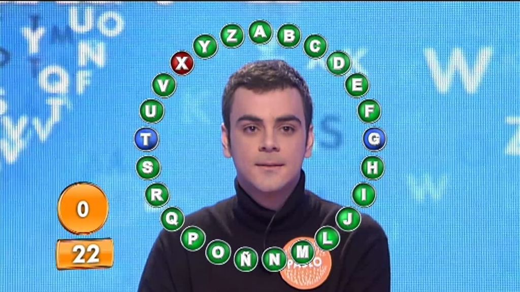 Pablo vuelve a ganar a Juan y se queda a tan solo 3 palabras de conseguir el bote