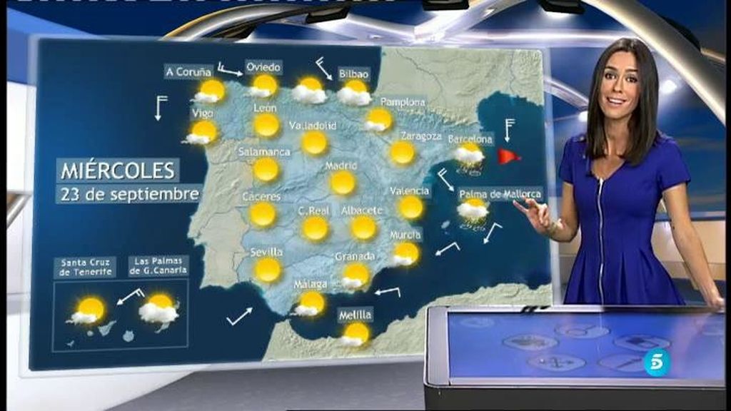 El tiempo, con Alba Lago