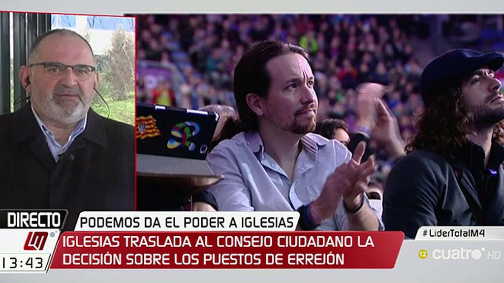 Losada: “Iglesias debería considerar el enorme coste que le ha supuesto ganar”