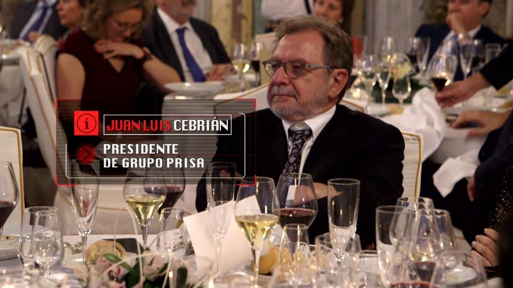 Juan Luis Cebrián y Vicente del Bosque comparten mesa de 3.000€ en la cena benéfica de Isabel Gemio