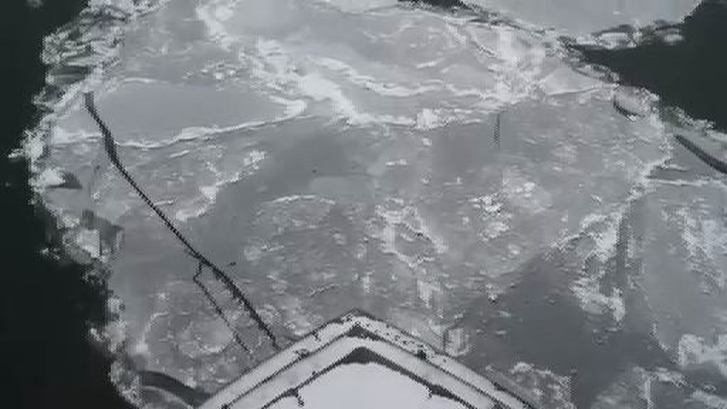 El Danubio se congela a su paso por Centroeuropa