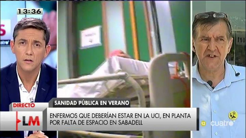 Las medidas de ahorro de un hospital de Sabadell incluyen dar altas prematuras