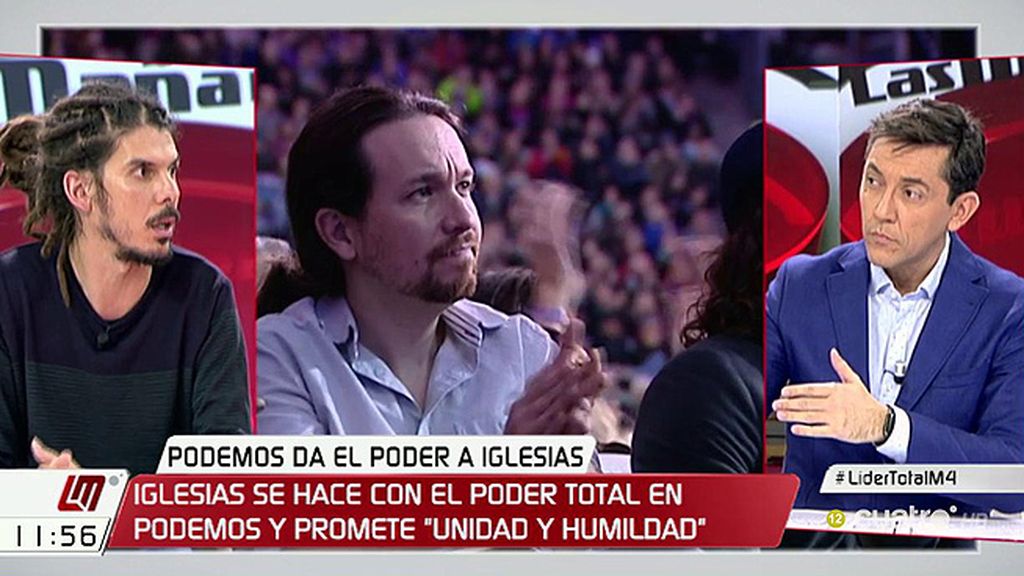 Alberto Rodríguez (Podemos): “Errejón tiene que continuar, es una de las piezas más valiosas de la política europea”