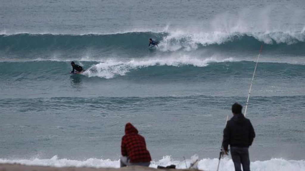 El temporal amenaza el litoral gallego con vientos de más de 100 km/h