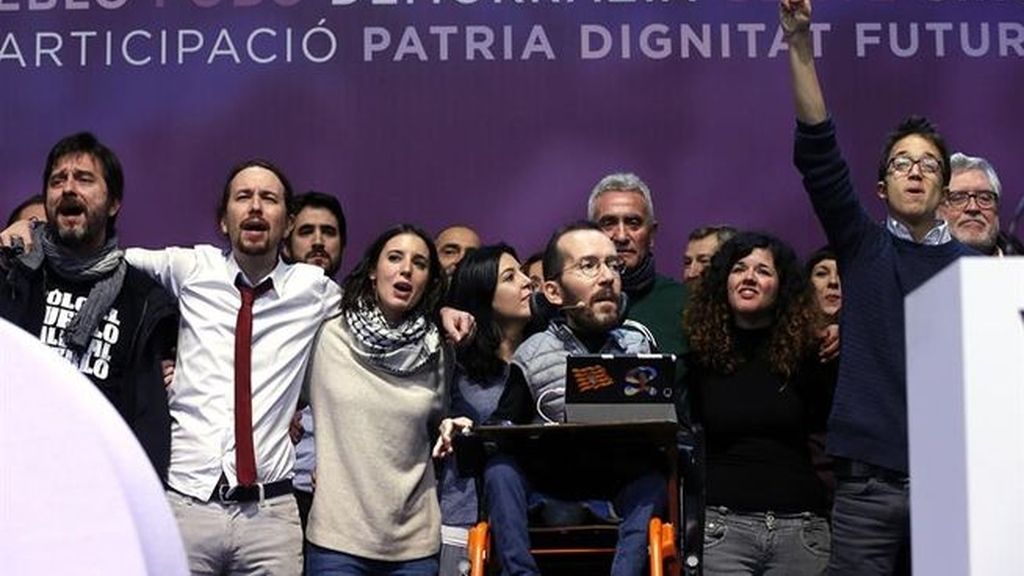 Pablo Iglesias arrasa en Vistalegre II tras jugárselo al todo o nada