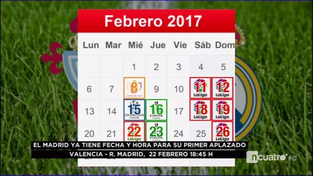¡Sin fechas! Si Madrid y Celta no caen antes de semis en Europa solo vale el 17 de mayo