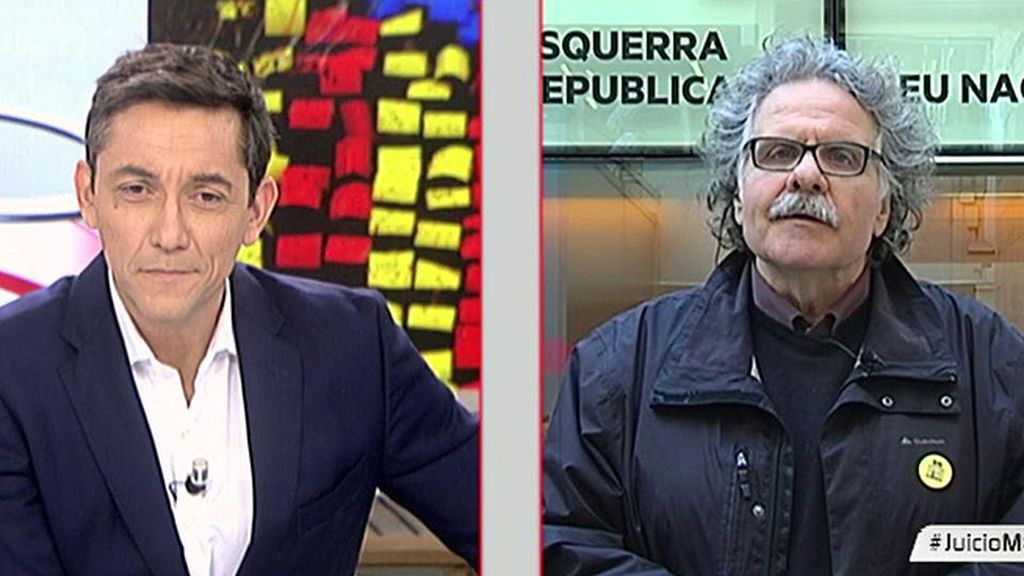 Joan Tardà: “Ante un juicio político que pretende invalidar la voluntad política de una mayoría catalana, respondemos cívicamente”