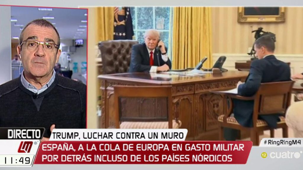 Yllanes: “Confío en que el Gobierno no se deje llevar por las bravatas de Trump”