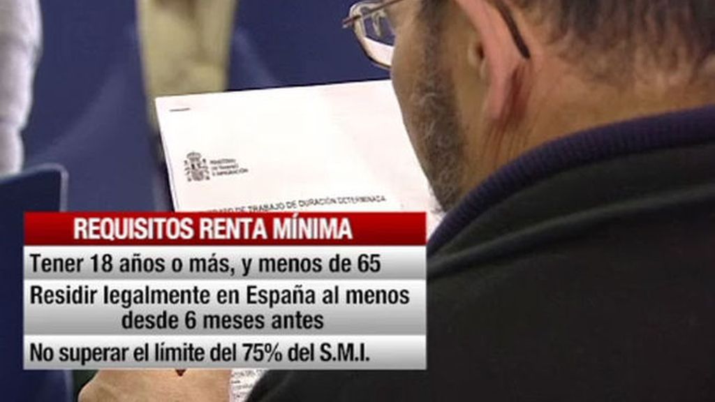 El Congreso empieza a tramitar una ayuda permanente para parados de 426 euros