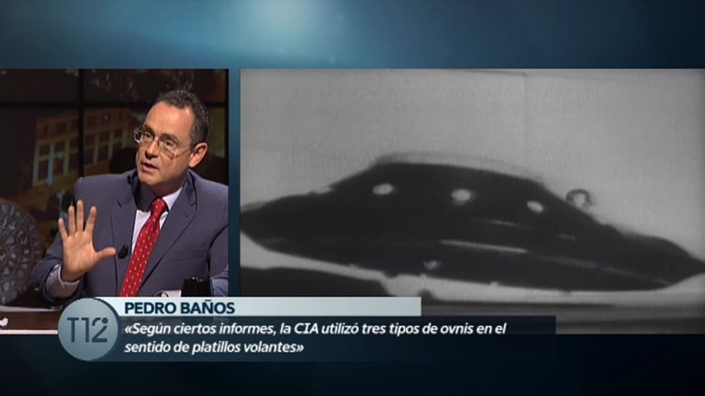 Pedro Baños: “La CIA utilizó tres tipos de OVNIS en el sentido de platillos volantes”