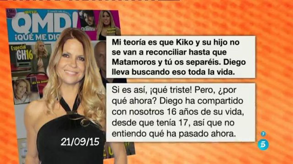 Makoke, en ‘QMD!’: “Intenté ponerme en contacto con Diego pero me bloqueo”