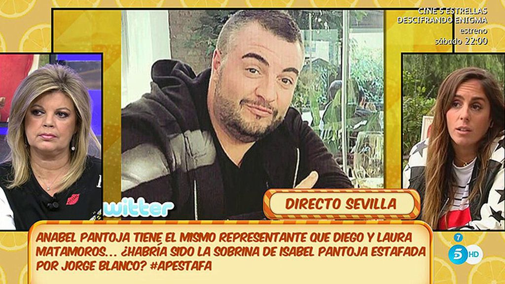 Anabel Pantoja, tras la polémica de su representante con Diego y Laura Matamoros: “Me consigue trabajo y me paga”