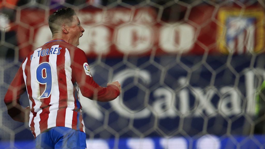 El gol de Fernando Torres que puso en pie al Calderón ¡Toda una obra de arte!