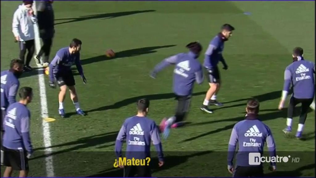 ¿Mateu Lahoz protagonista en el entrenamiento del Real Madrid?