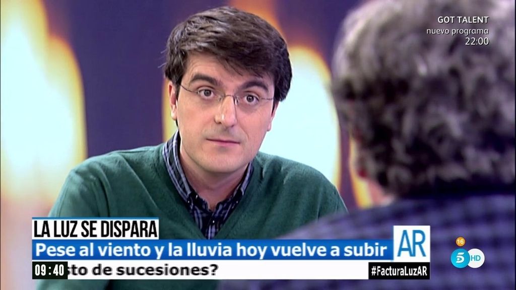 Jorge Morales, sobre la subida de la luz: "Lo que pasa con las presas es responsabilidad del Gobierno"