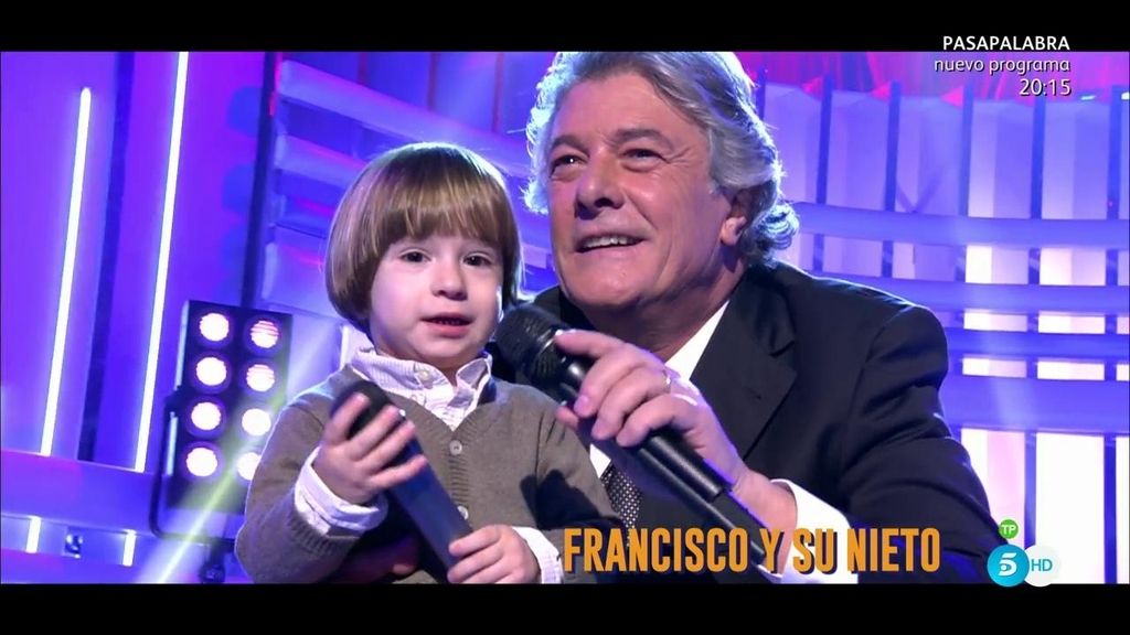 Francisco se ha emocionado cantando junto a su nieto Oliver en '¡QTTF!' 😍
