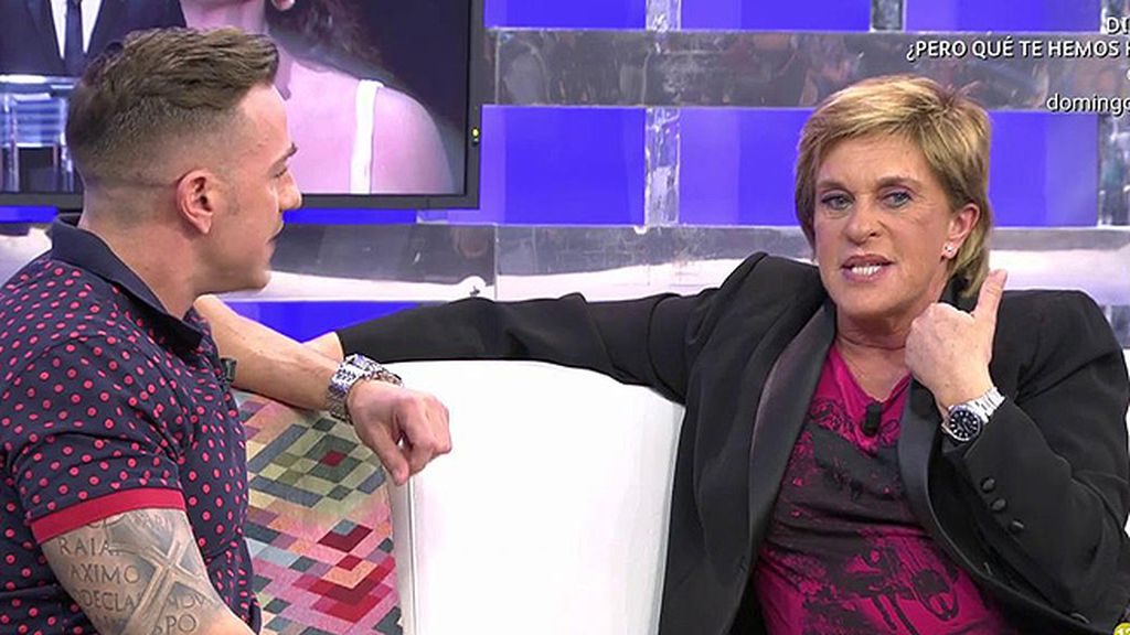 Rafa, a Chelo: “Cuando le ha interesado ha estado al lado de Pantoja y cuando no, no”