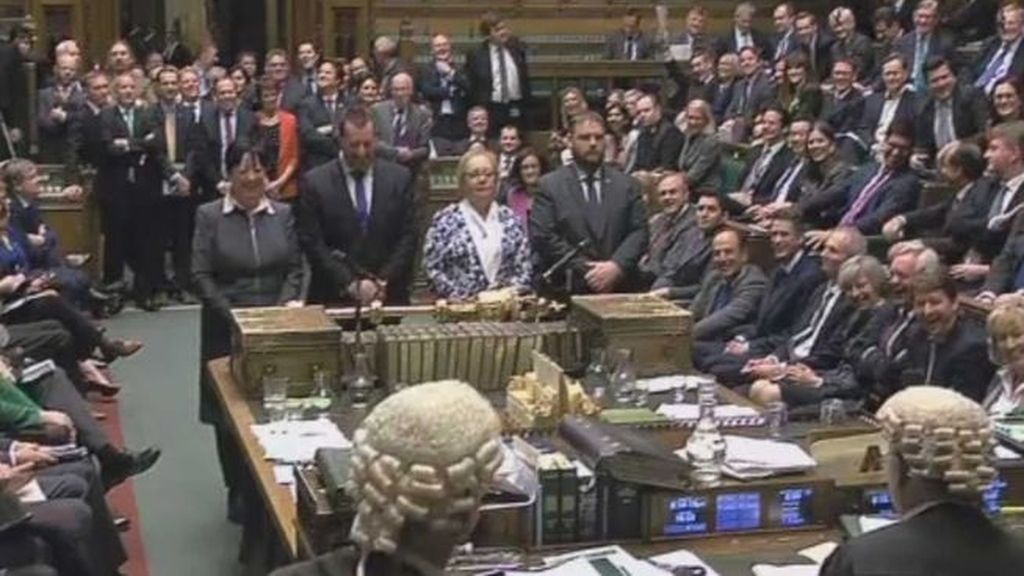 El brexit pasa el primer trámite parlamentario con holgada mayoría