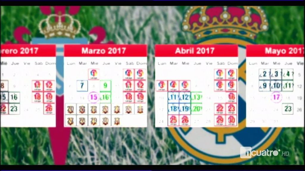 No hay hueco: El Celta – Real Madrid se podría jugar a final de temporada