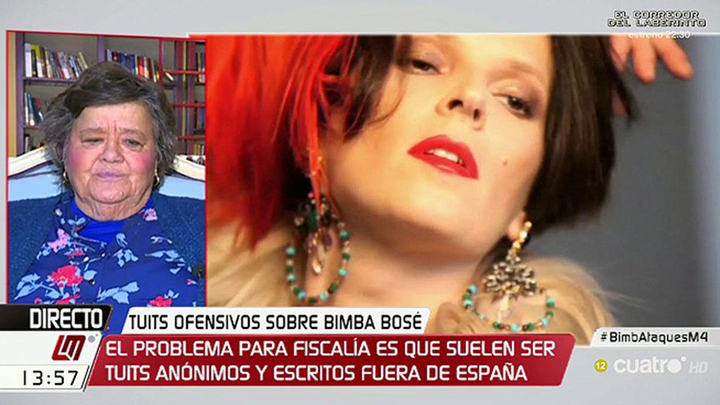 Cristina Almeida, de los tuits contra Bimba: “Lo que asombra no es la injuria sino el ataque al diferente”