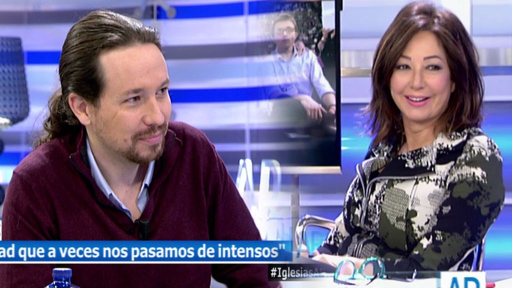 El guiño de Pablo Iglesias a Ana Rosa: “A mí me gustaría estar donde estás tú”