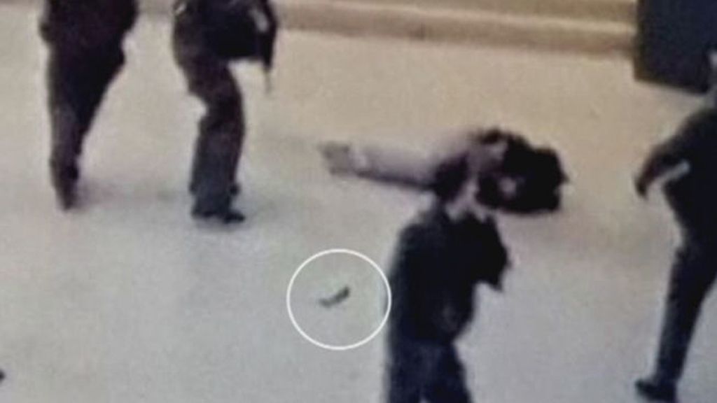 Imágenes del ataque terrorista en el Louvre