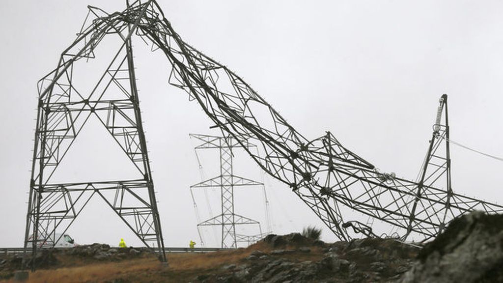 El temporal castiga Galicia