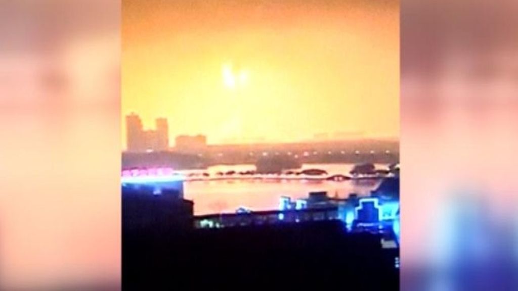 Una explosión despierta a la ciudad china de Tongling