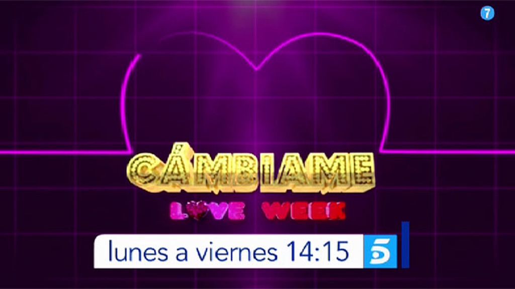 Comienza 'Cámbiame love week'