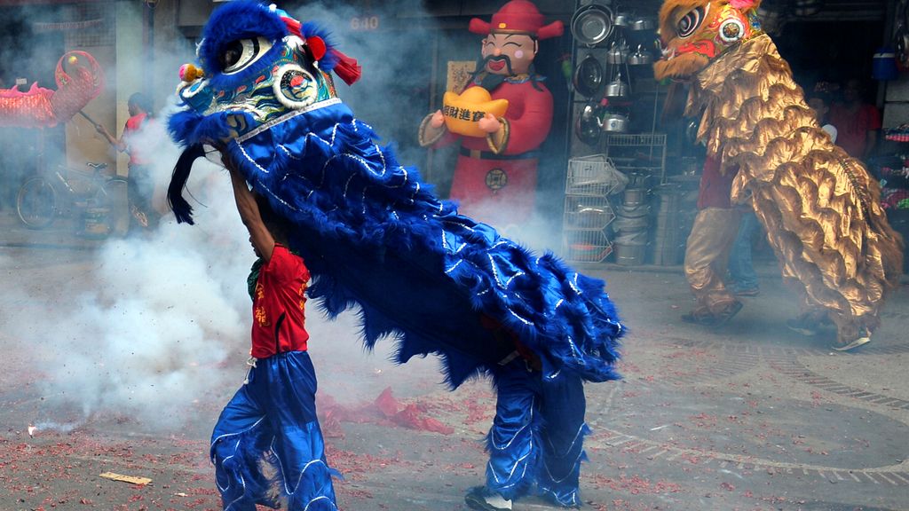 El mundo celebra el año chino del Gallo