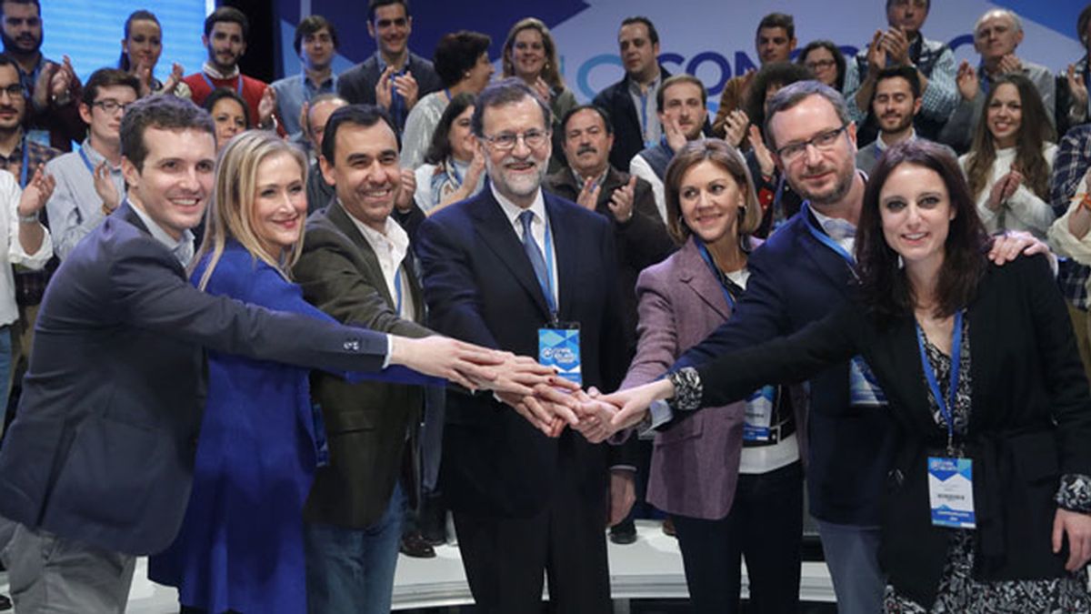 Rajoy y su equipo